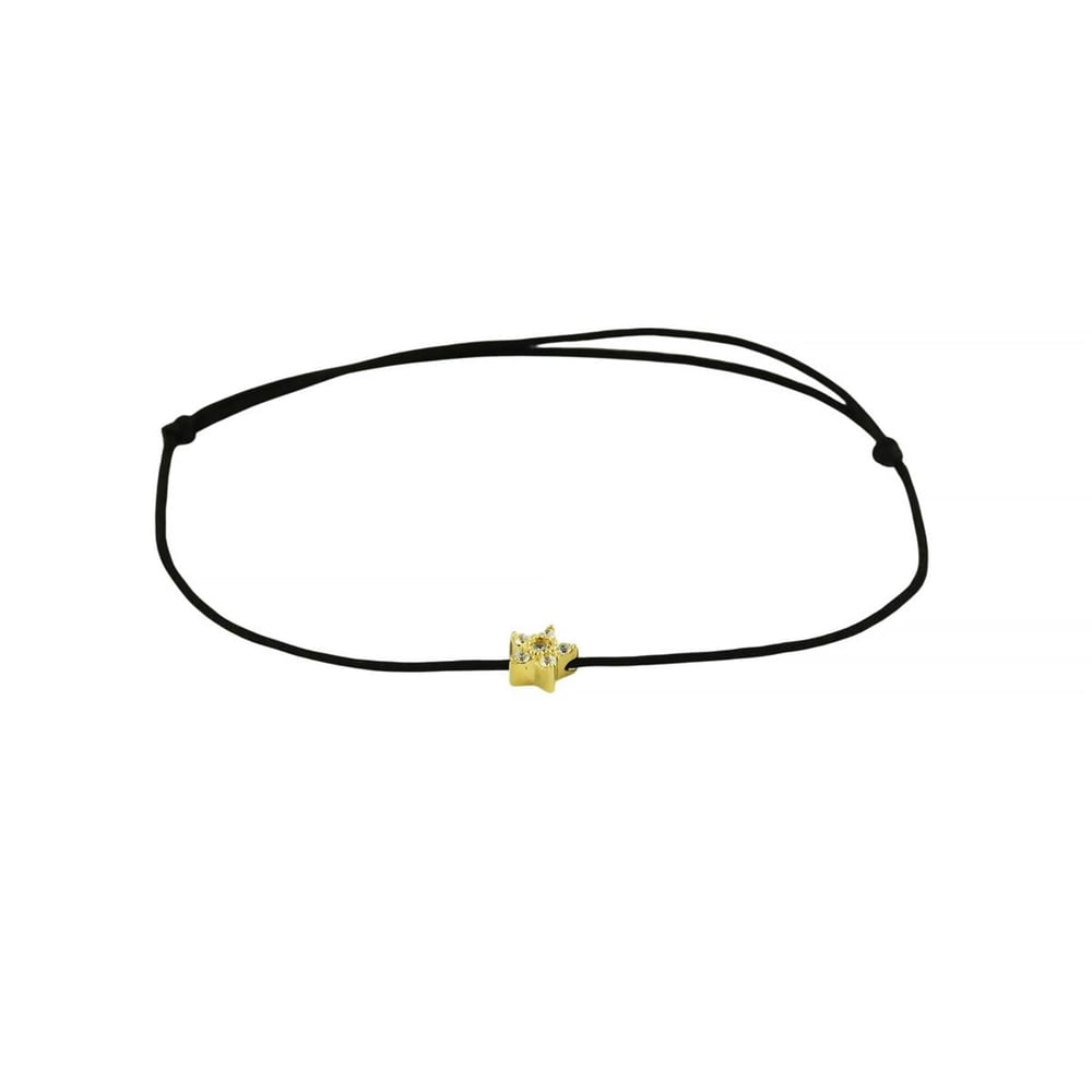 14 Ayar Altın Yıldızlı Bileklik  -  0206223