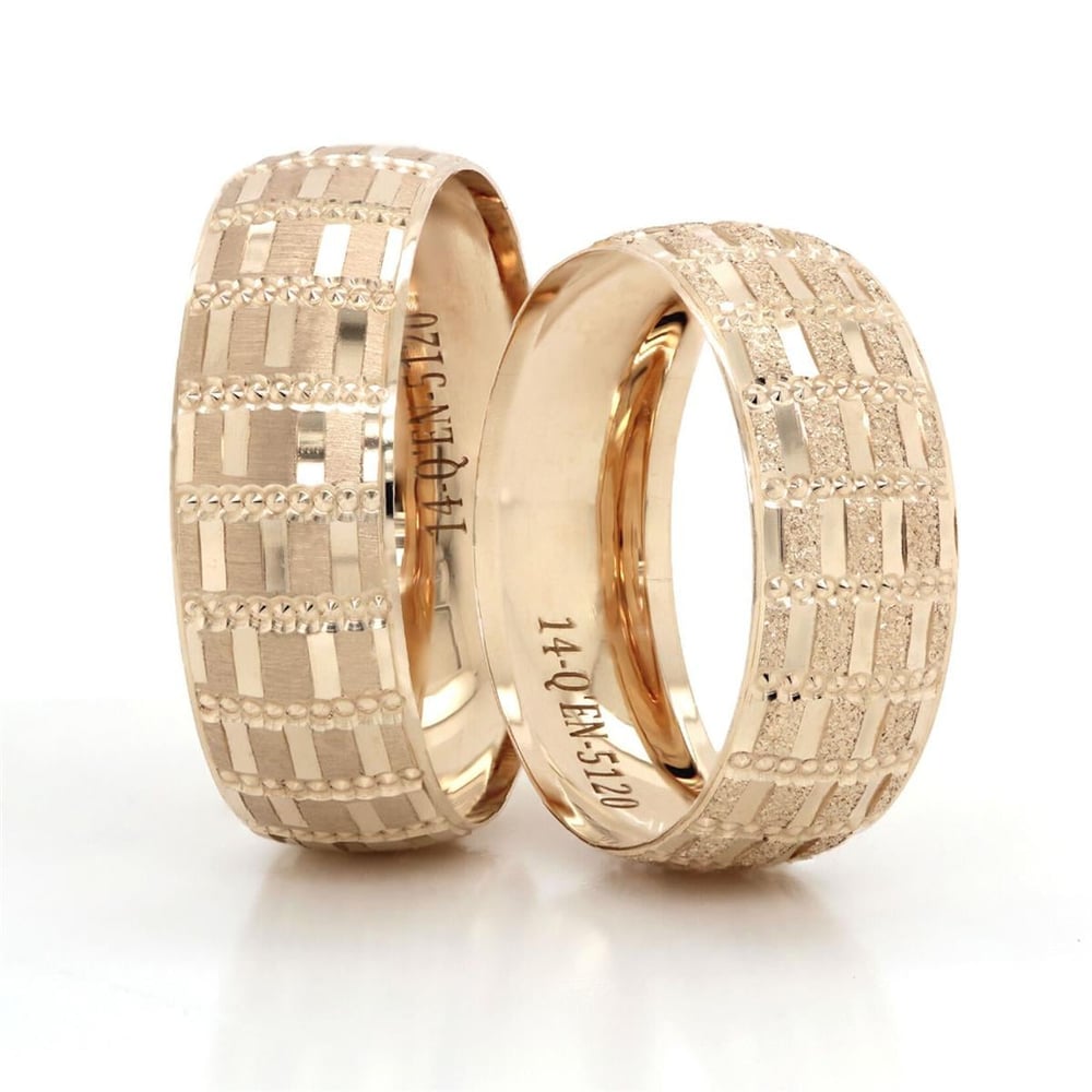 14 Ayar Makine Erkek Alyans - SRN0272