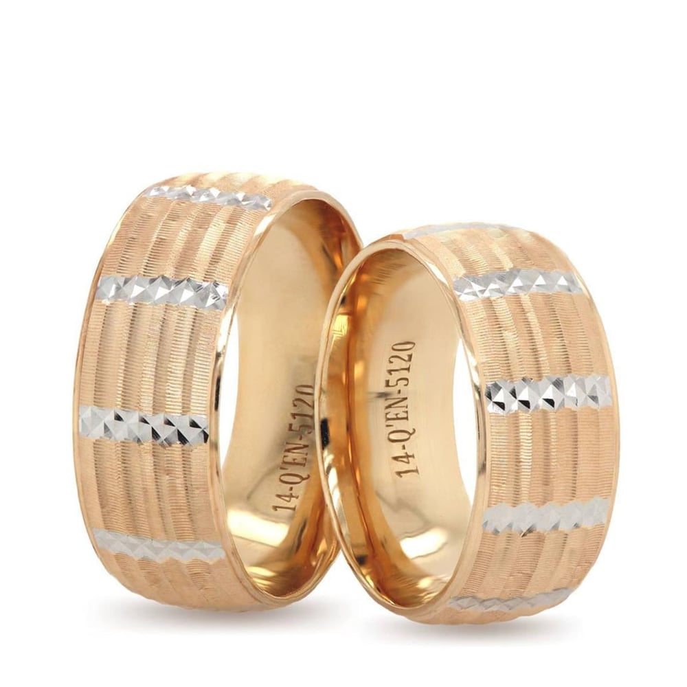 14 Ayar Makine Kadın Alyans - IBK0369