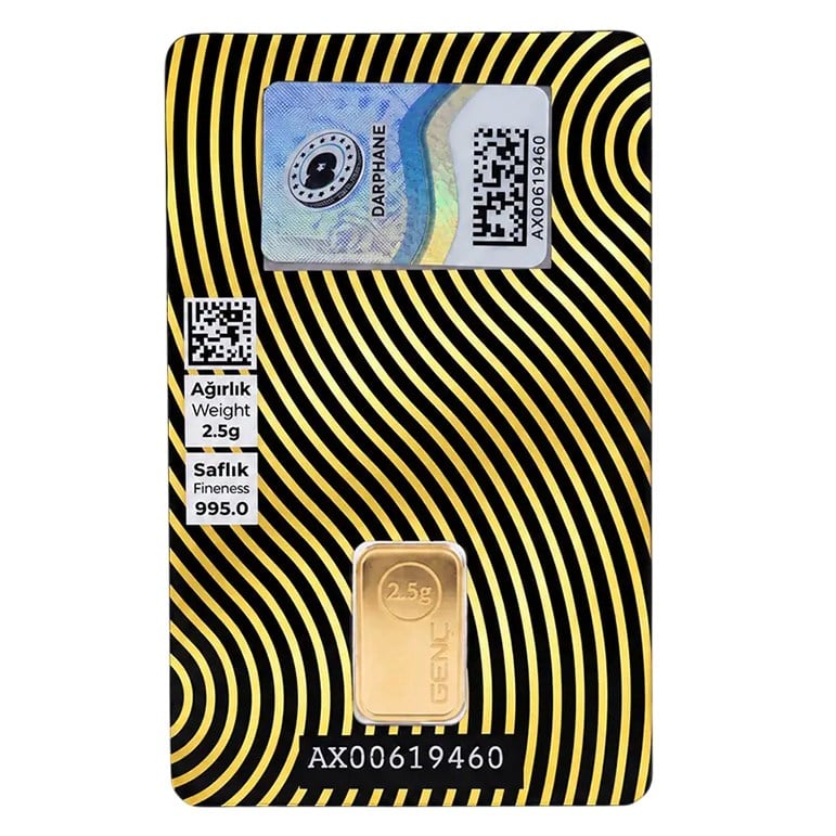2.50gr 24 Ayar Gram Altın 