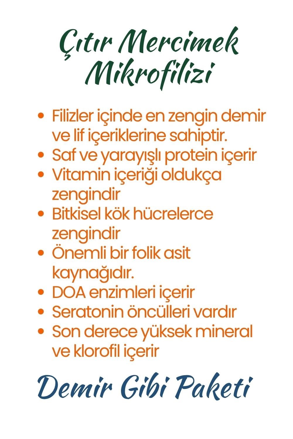 Demir Gibi Paketi