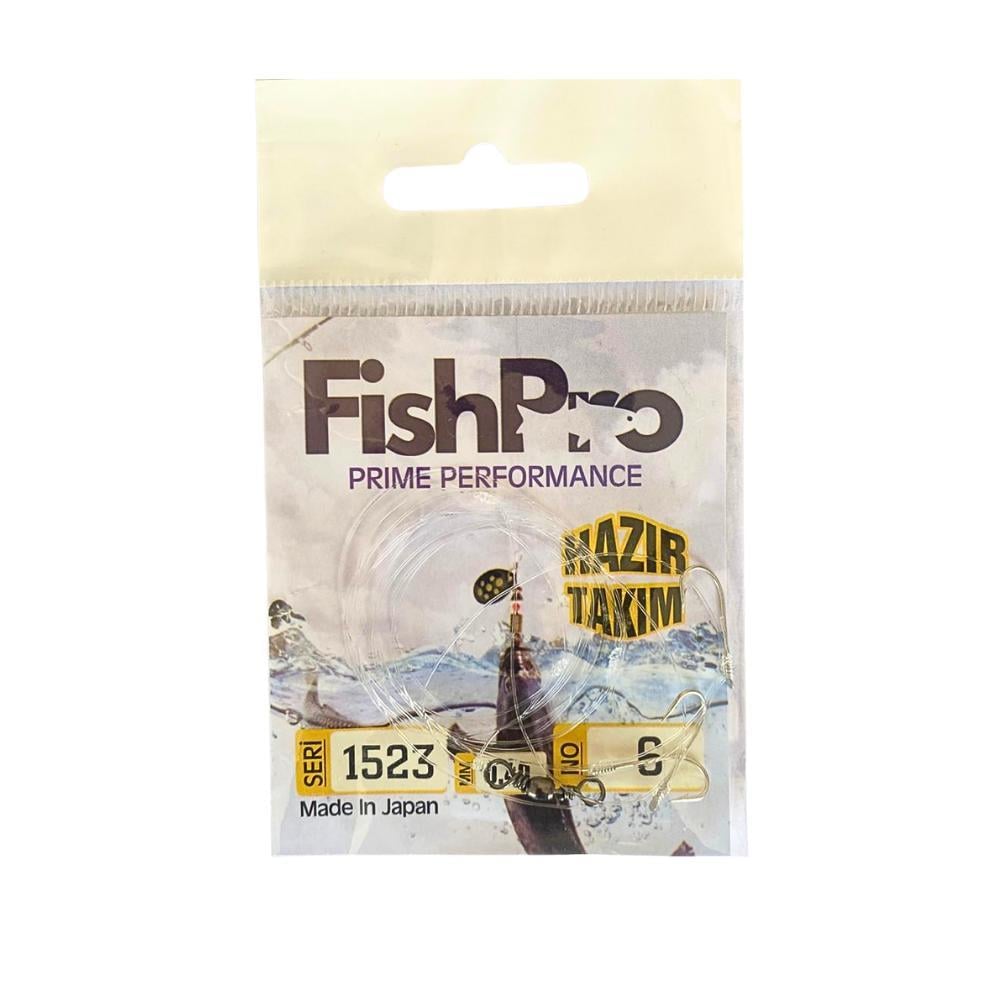 FishPro | FishPro 3 İğneli Hazır Takım 1523 0.40MM (Hırsızlı) - 1
