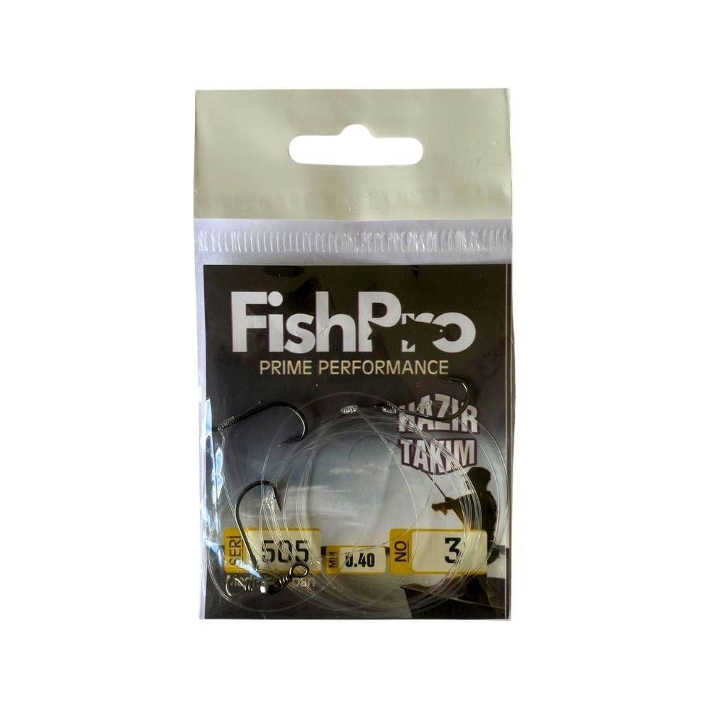 FishPro | FishPro 3 İğneli Hazır Takım 505 0.40MM (Hırsızlı) - 1