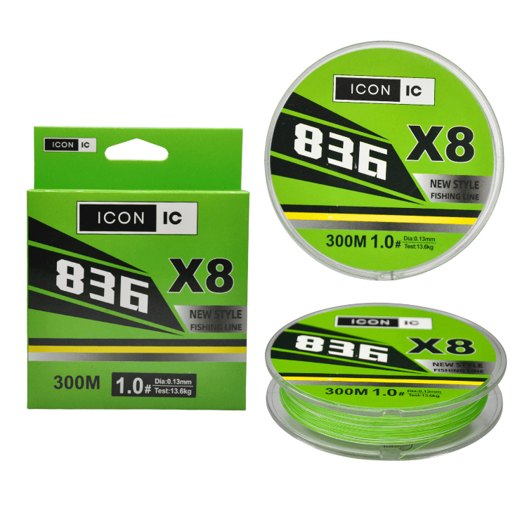 ICON-IC | ICON-IC NEO 836 Chartreuse 300m İp Misina - 0.13 MM