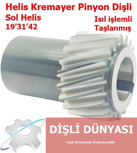 ZR0 CNC Pinyon Dişlisi