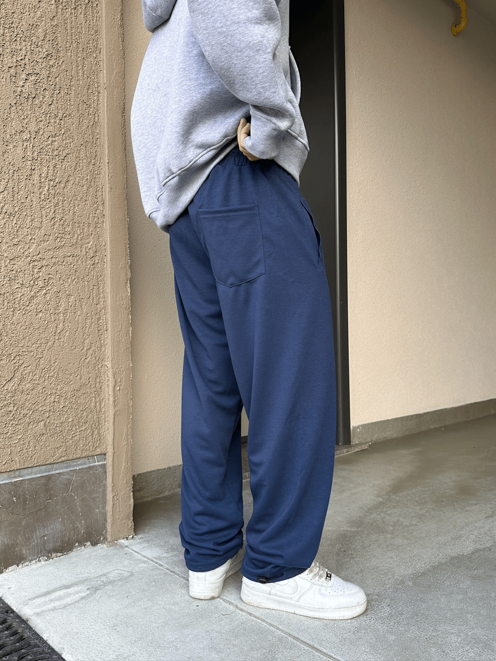 2 İPLİK KUMAŞ BAGGY KALIP PAÇA LASTİKLİ STW İÇİ DOLUMLU NAKIŞ EŞOFMAN ALTI LACİ