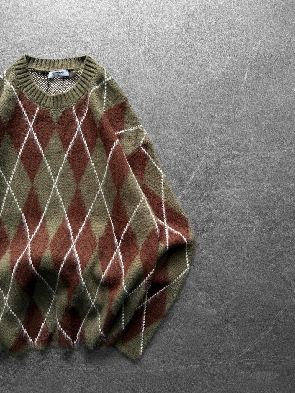 AD TRİKO VİNTAGE SWEAT HAKİ