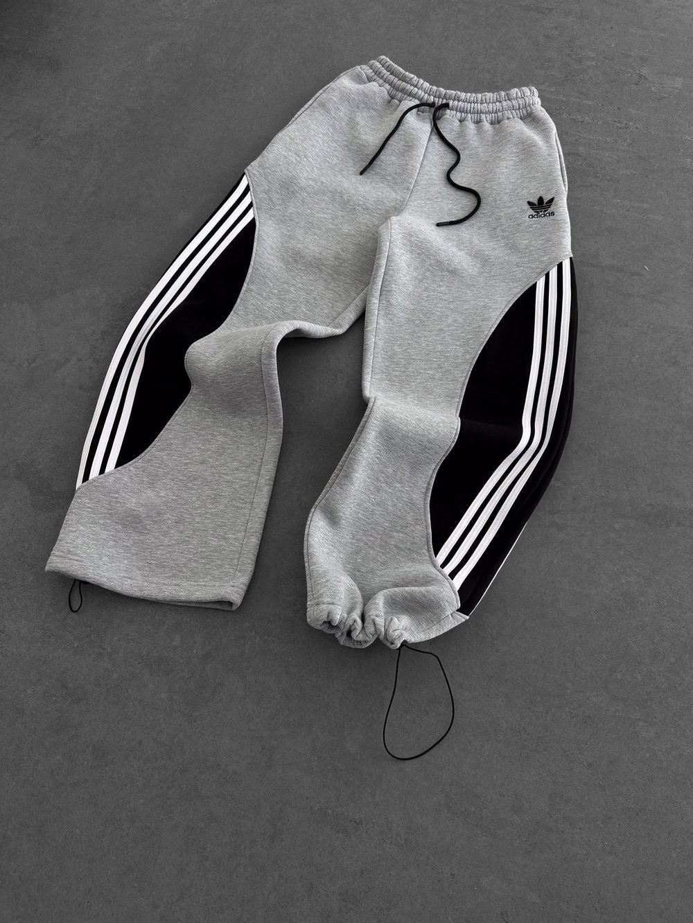AD ULTRA BAGGY FUL PARCALI EŞOFMAN GRİ