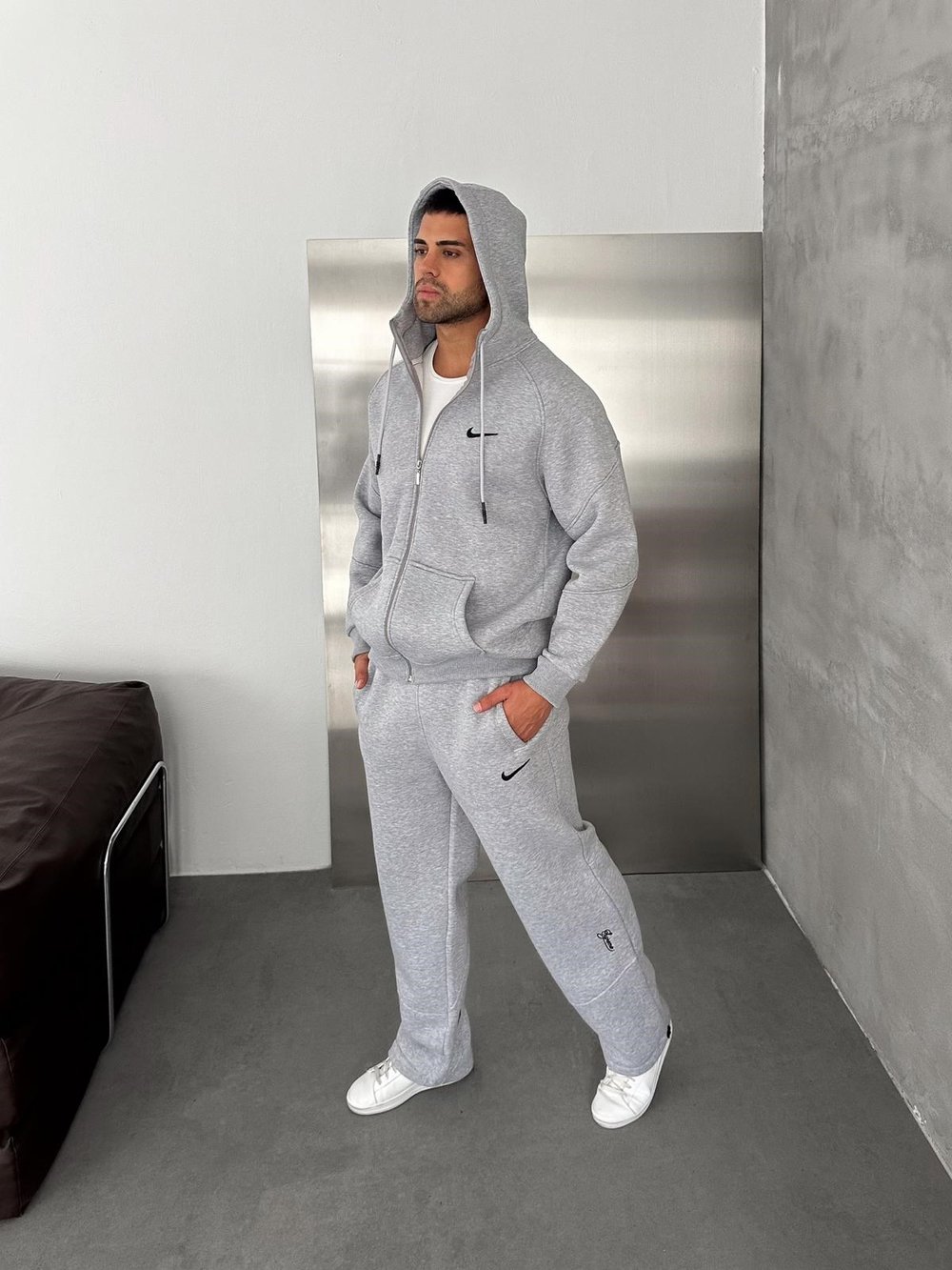 AİR NK OVERSİZE TAKIM GRİ