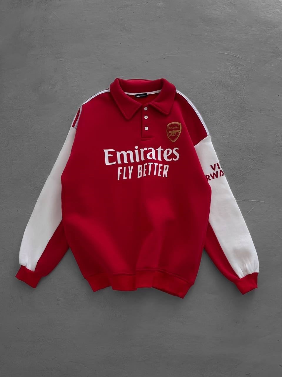 AR CHAMP 3 İPLİK POLO YAKA SWEAT