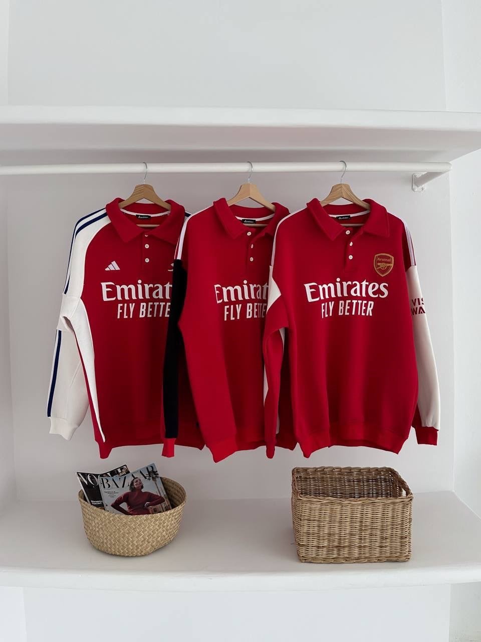 AR CHAMP 3 İPLİK POLO YAKA SWEAT