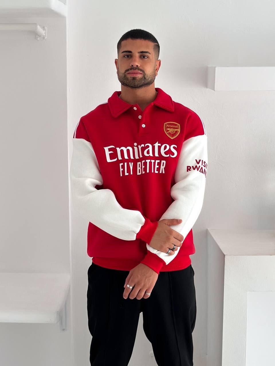 AR CHAMP 3 İPLİK POLO YAKA SWEAT