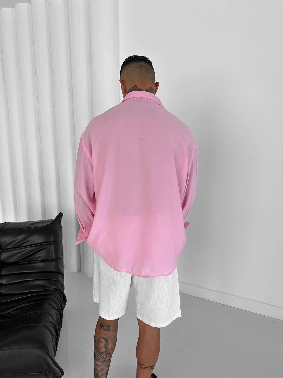 ARMALI MODAL GÖMLEK PEMBE