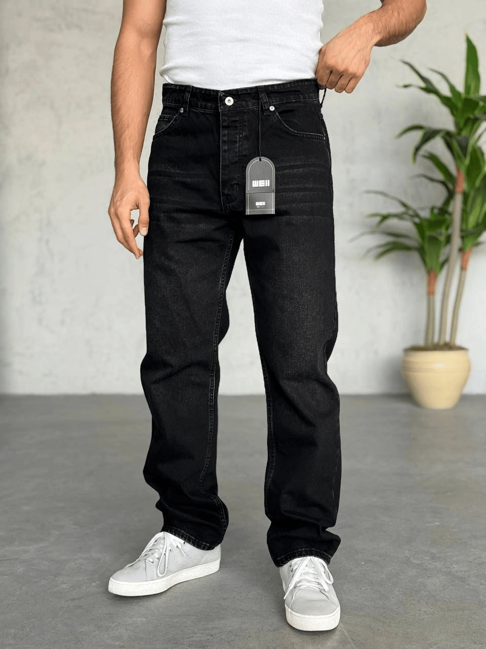 BAGGY DS KOT PANTOLON FÜME