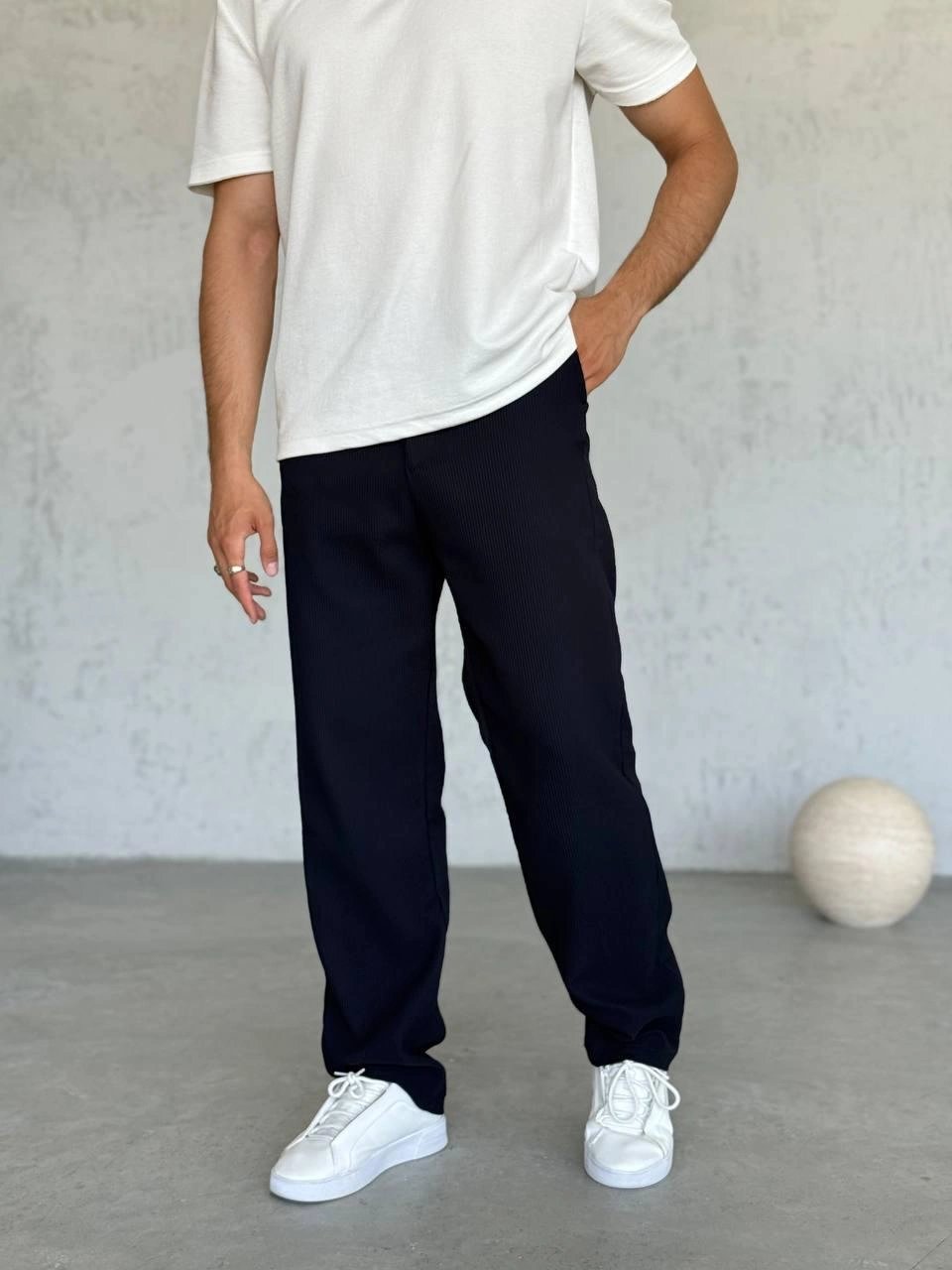 BAGGY KALIP DS FİTİLLİ PANTOLON LACİ