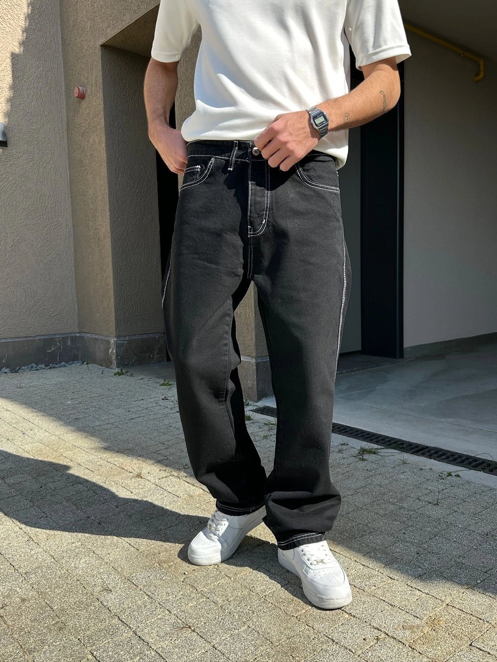 BAGGY KALIP FUL DIŞ DİKİŞ MORROW PANTOLON