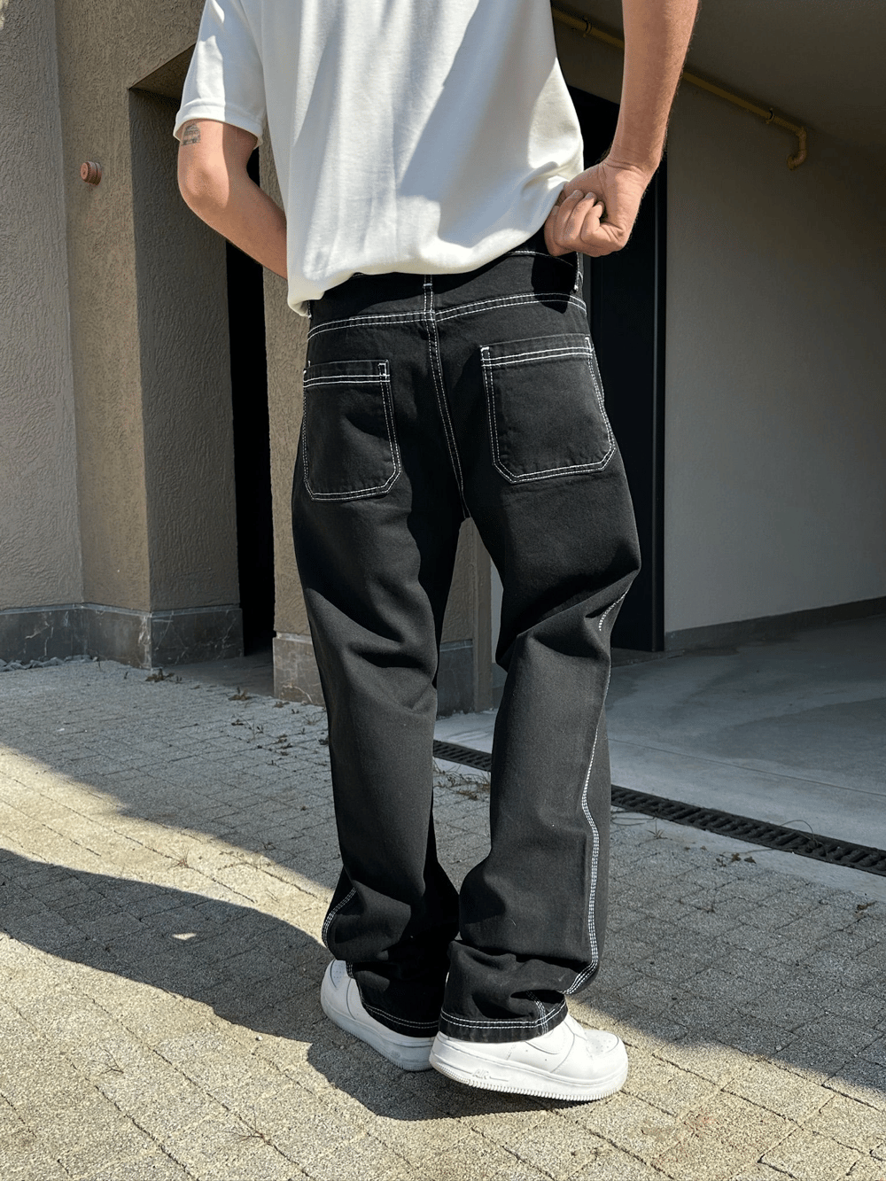 BAGGY KALIP FUL DIŞ DİKİŞ MORROW PANTOLON