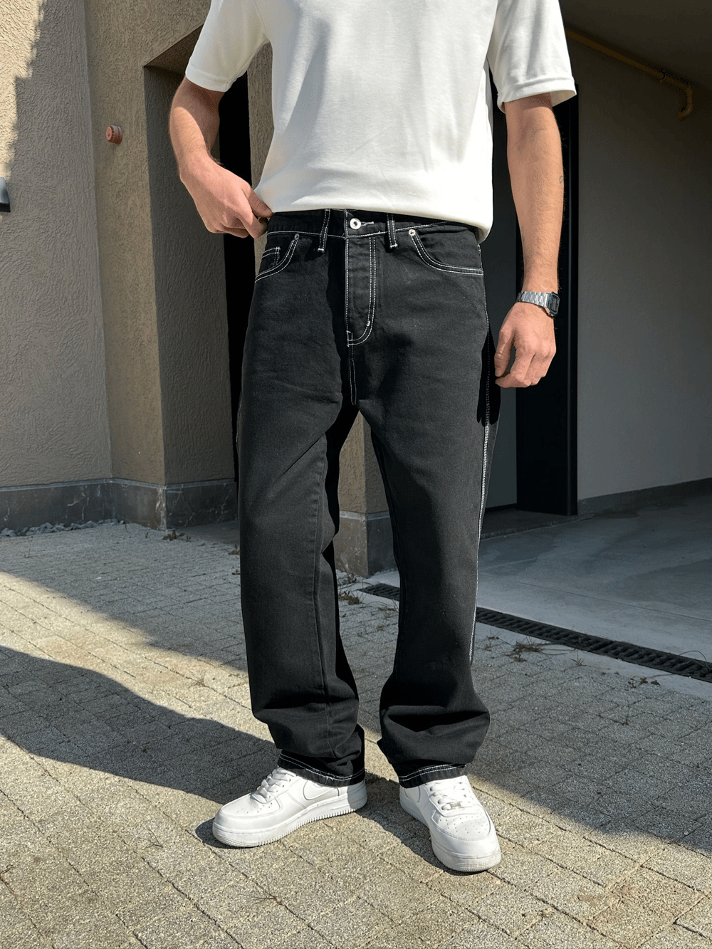 BAGGY KALIP FUL DIŞ DİKİŞ MORROW PANTOLON