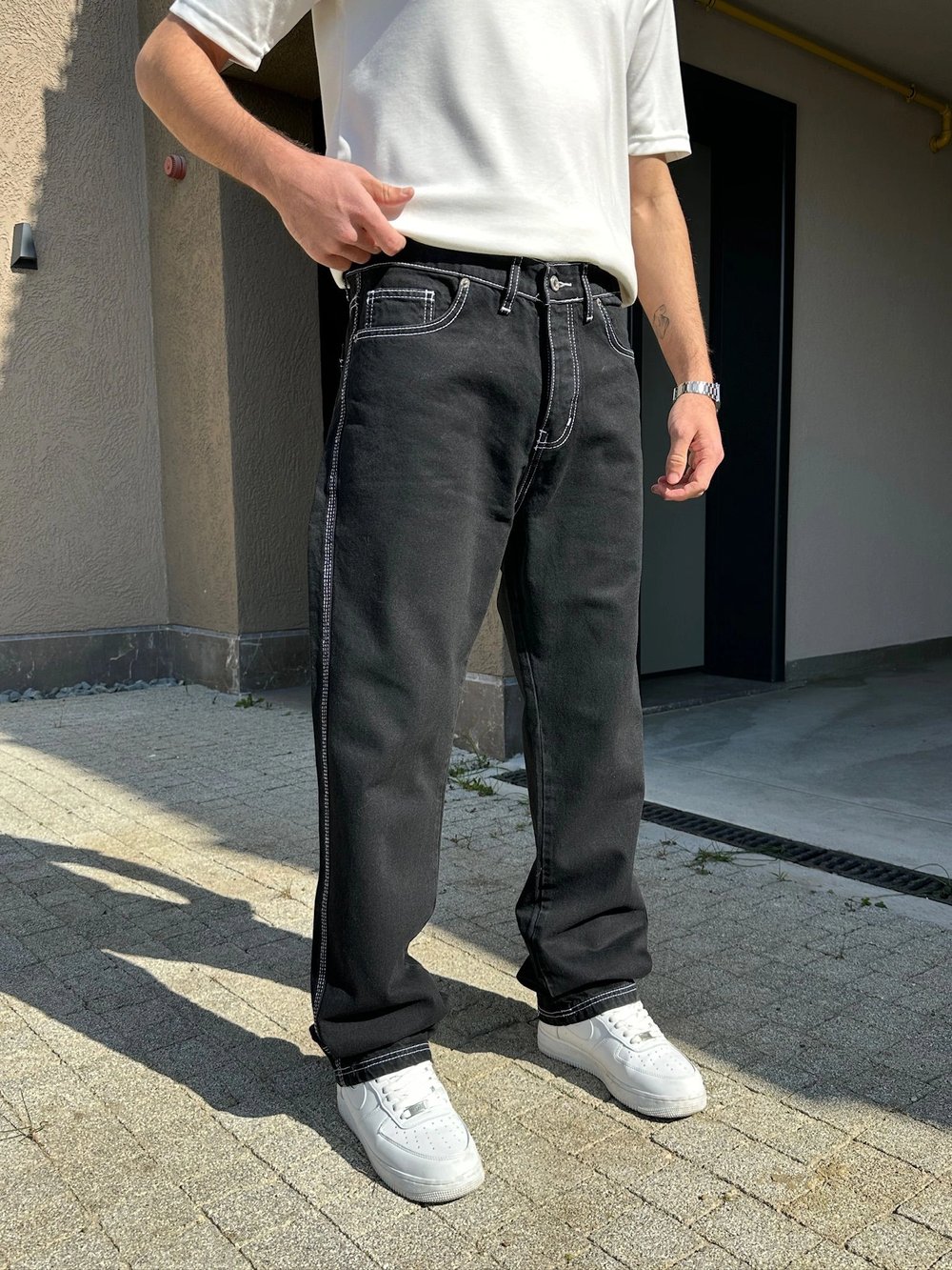 BAGGY KALIP FUL DIŞ DİKİŞ MORROW PANTOLON