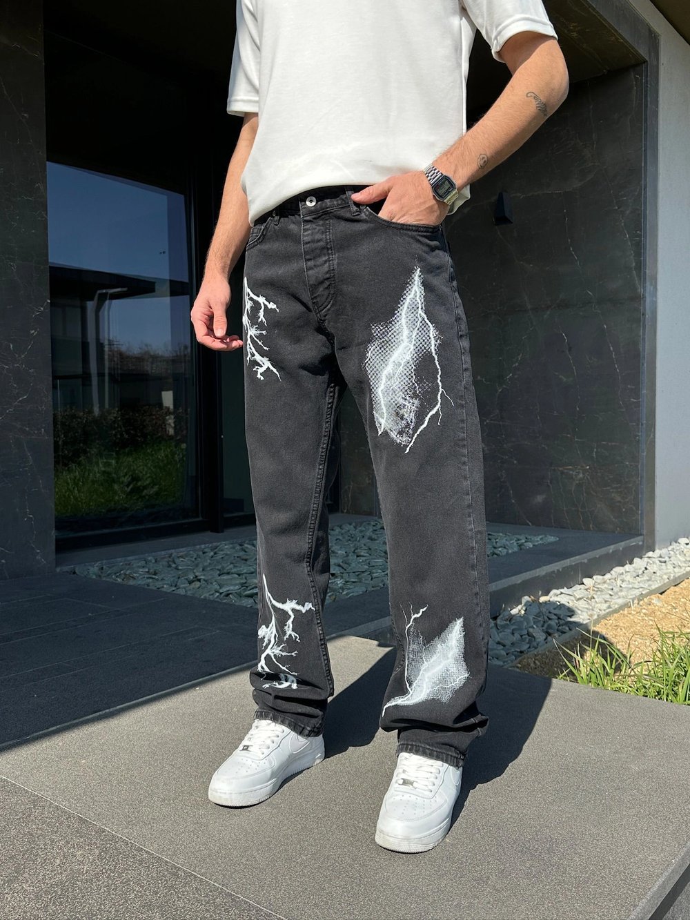 BAGGY KALIP YILDIRIM DESEN MORROW PANTOLON