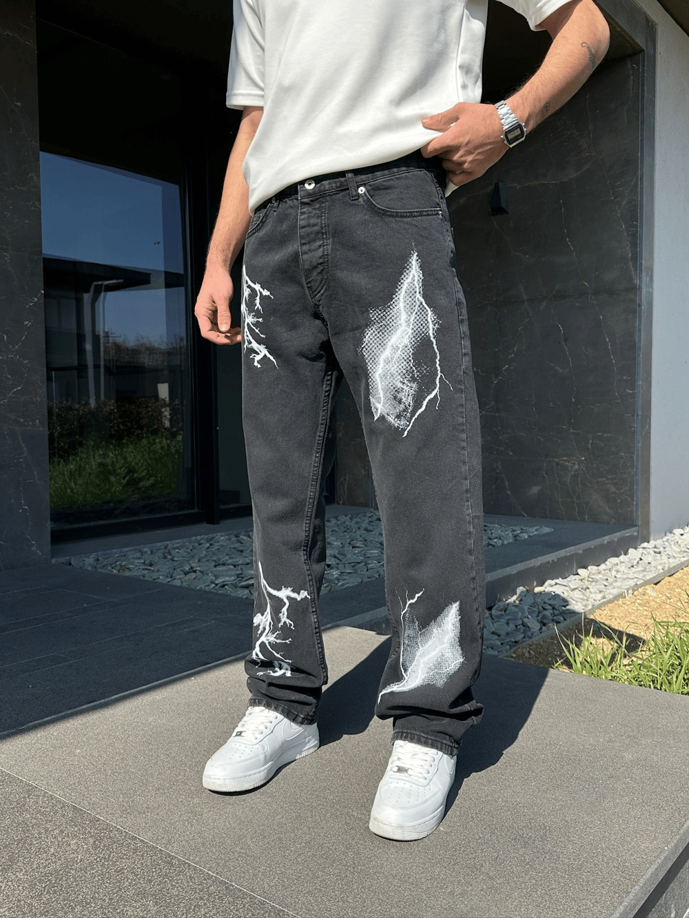 BAGGY KALIP YILDIRIM DESEN MORROW PANTOLON