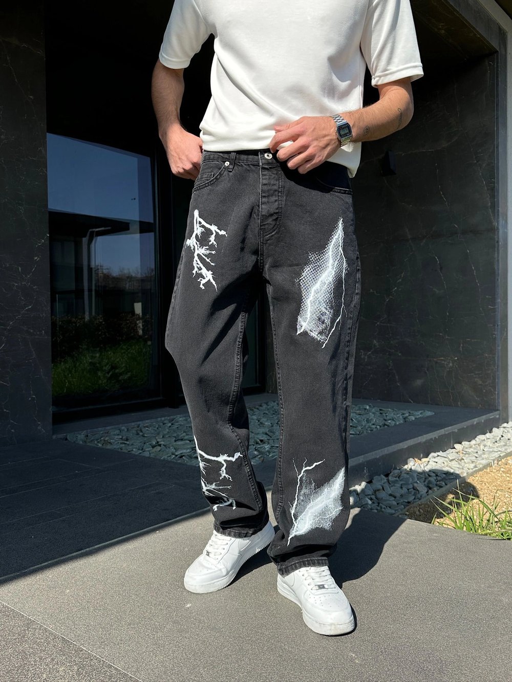 BAGGY KALIP YILDIRIM DESEN MORROW PANTOLON