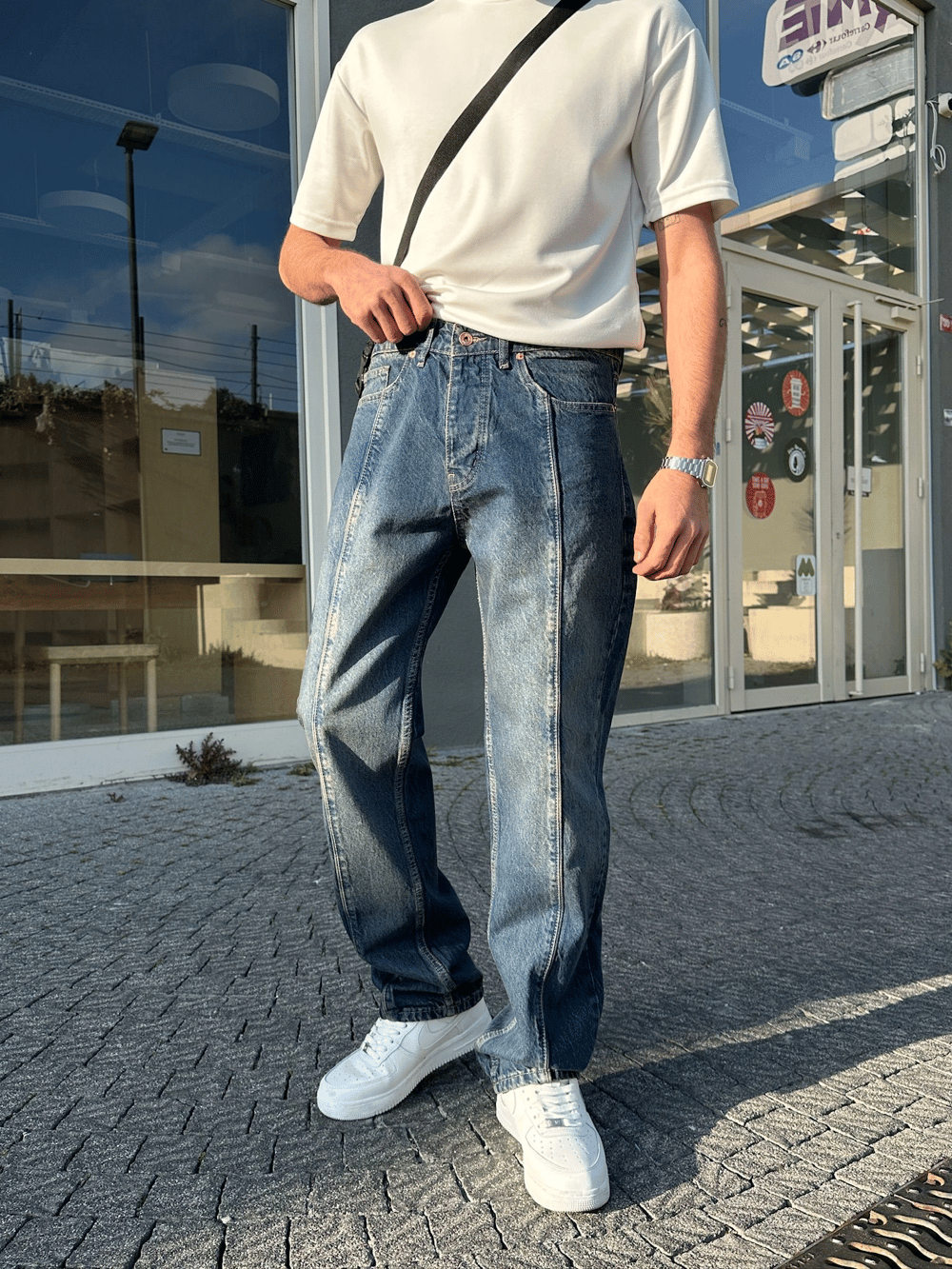 BAGGY ORTA PARCA DS KOT PANTOLON