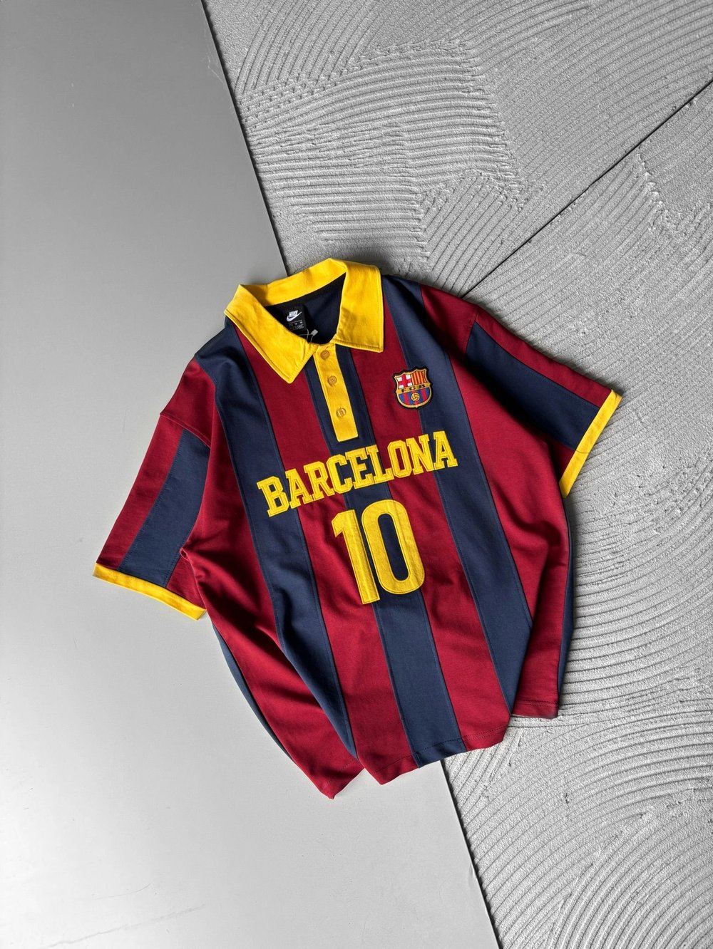 BARC 10 POLO YAKA OVERSİZE TSHİRT BORDO