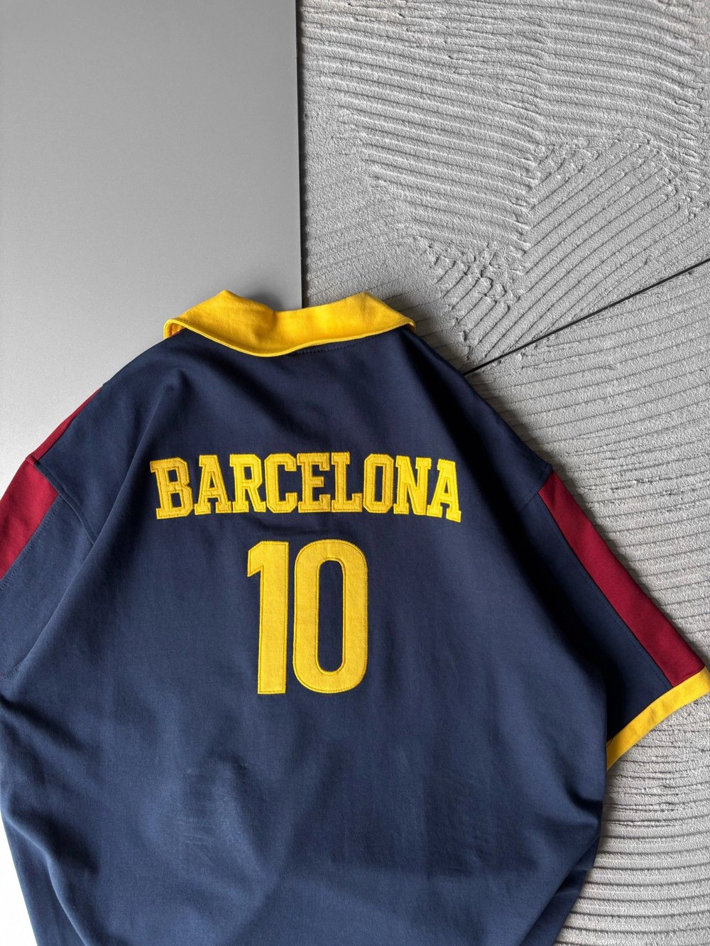 BARC 10 POLO YAKA OVERSİZE TSHİRT BORDO