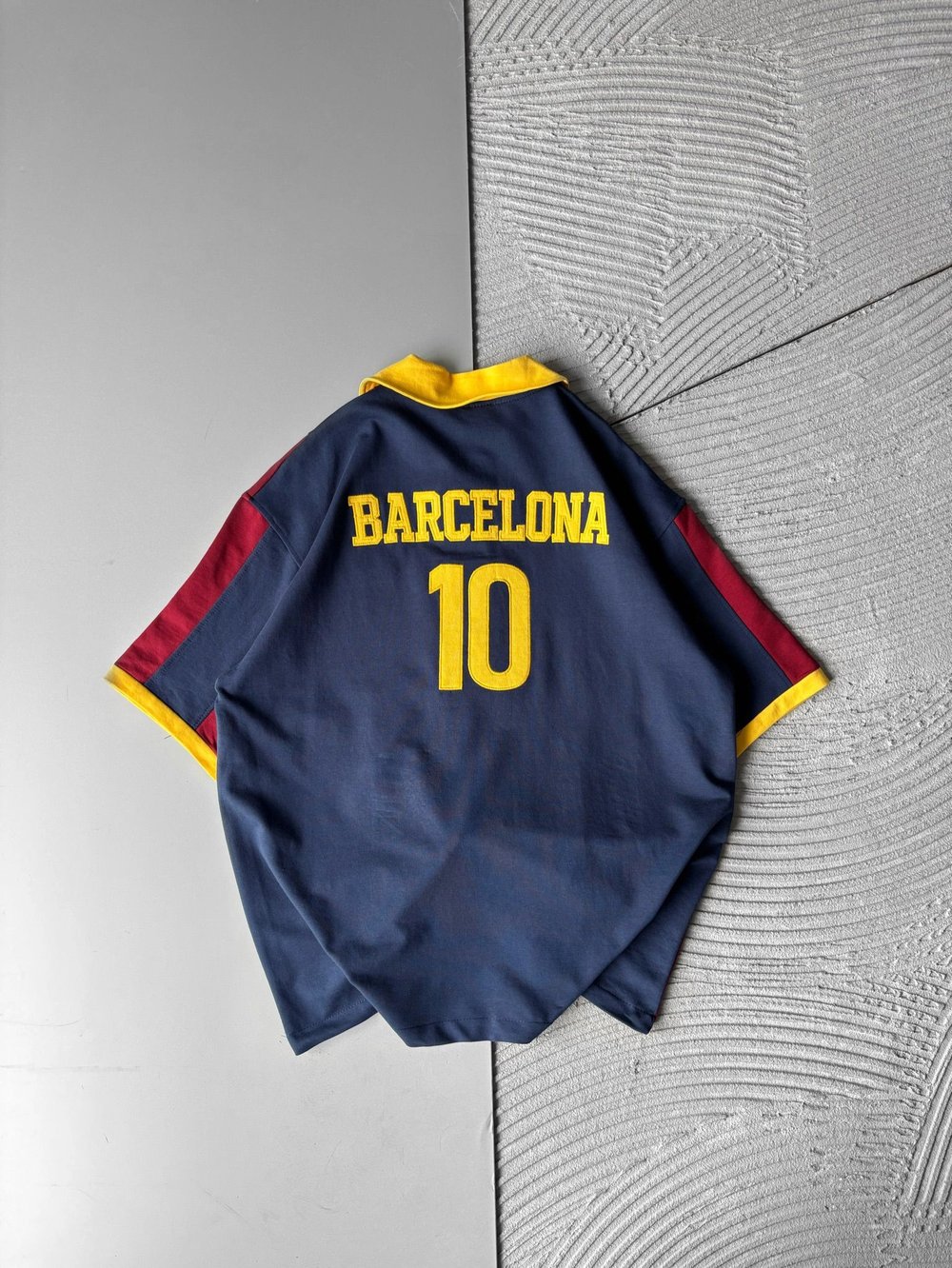 BARC 10 POLO YAKA OVERSİZE TSHİRT BORDO