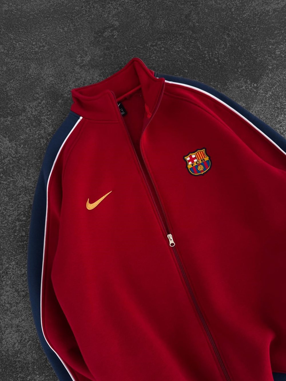 BARCA 3 İPLİK PAMUKLU KUMAŞ OVERSİZE HIRKA KIRMIZI