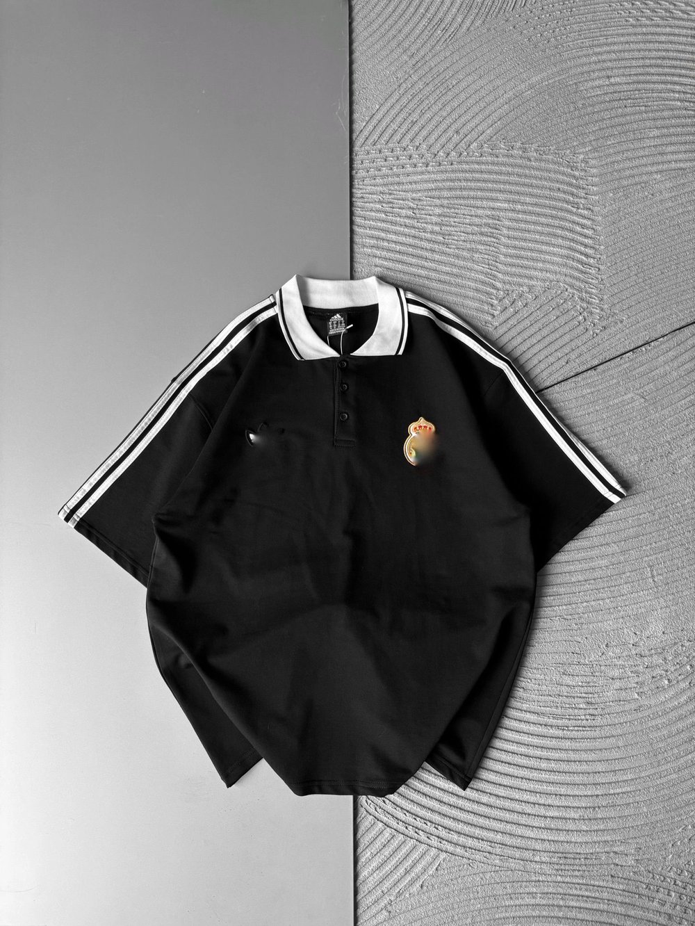 BASIC NAKIŞLI CP ÖZEL TSHIRT SİYAH