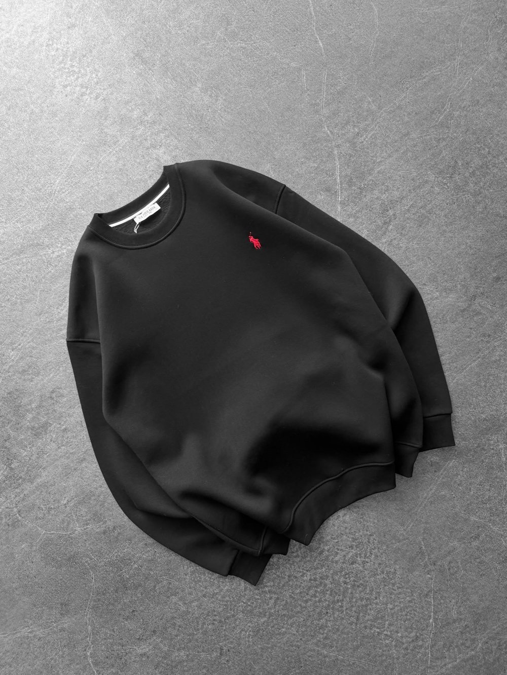 BASIC PL 3 İPLİK PAMUKLU SWEAT SİYAH
