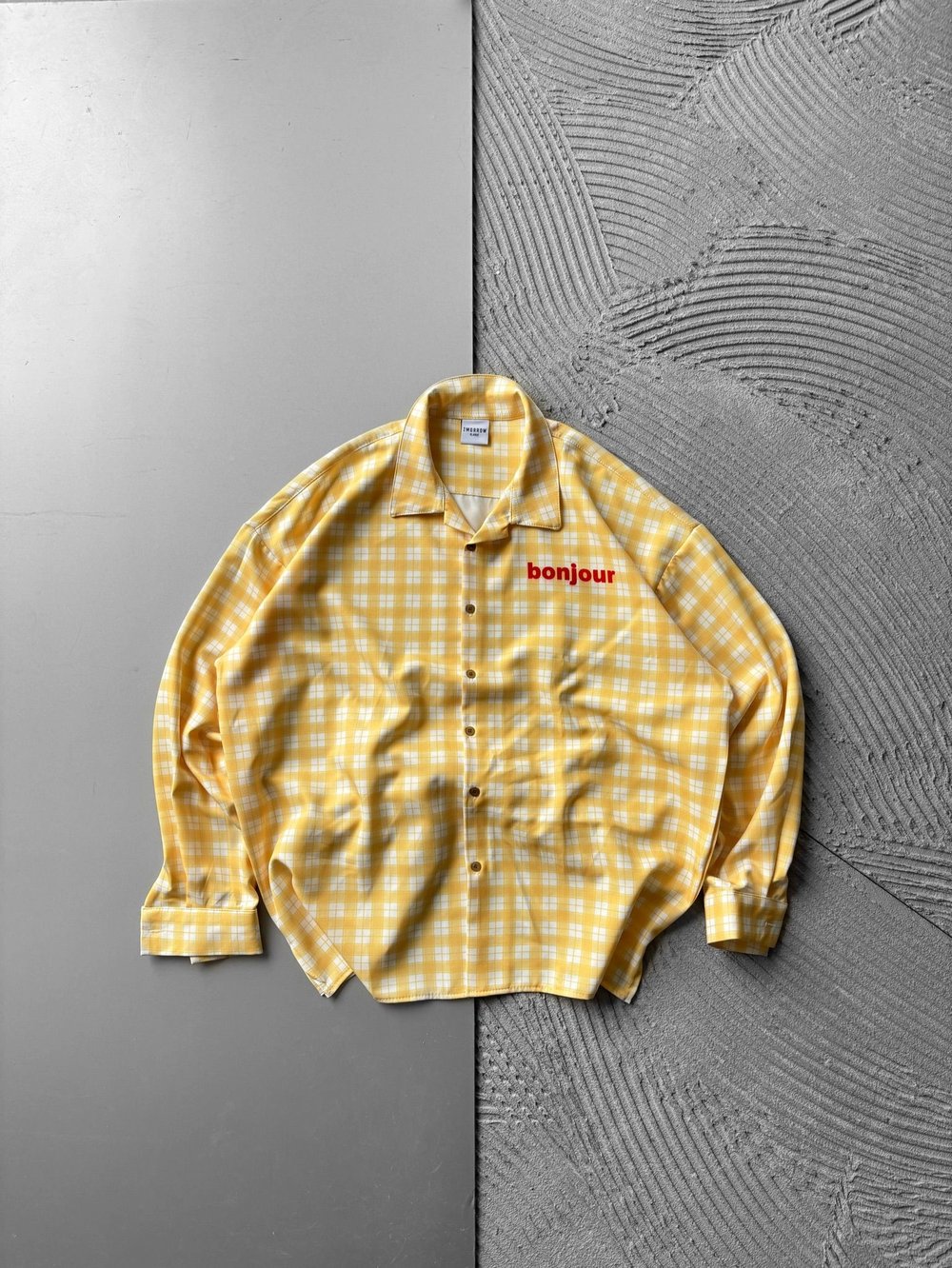 BONJOUR VINTAGE OVERSIZE GÖMLEK SARI