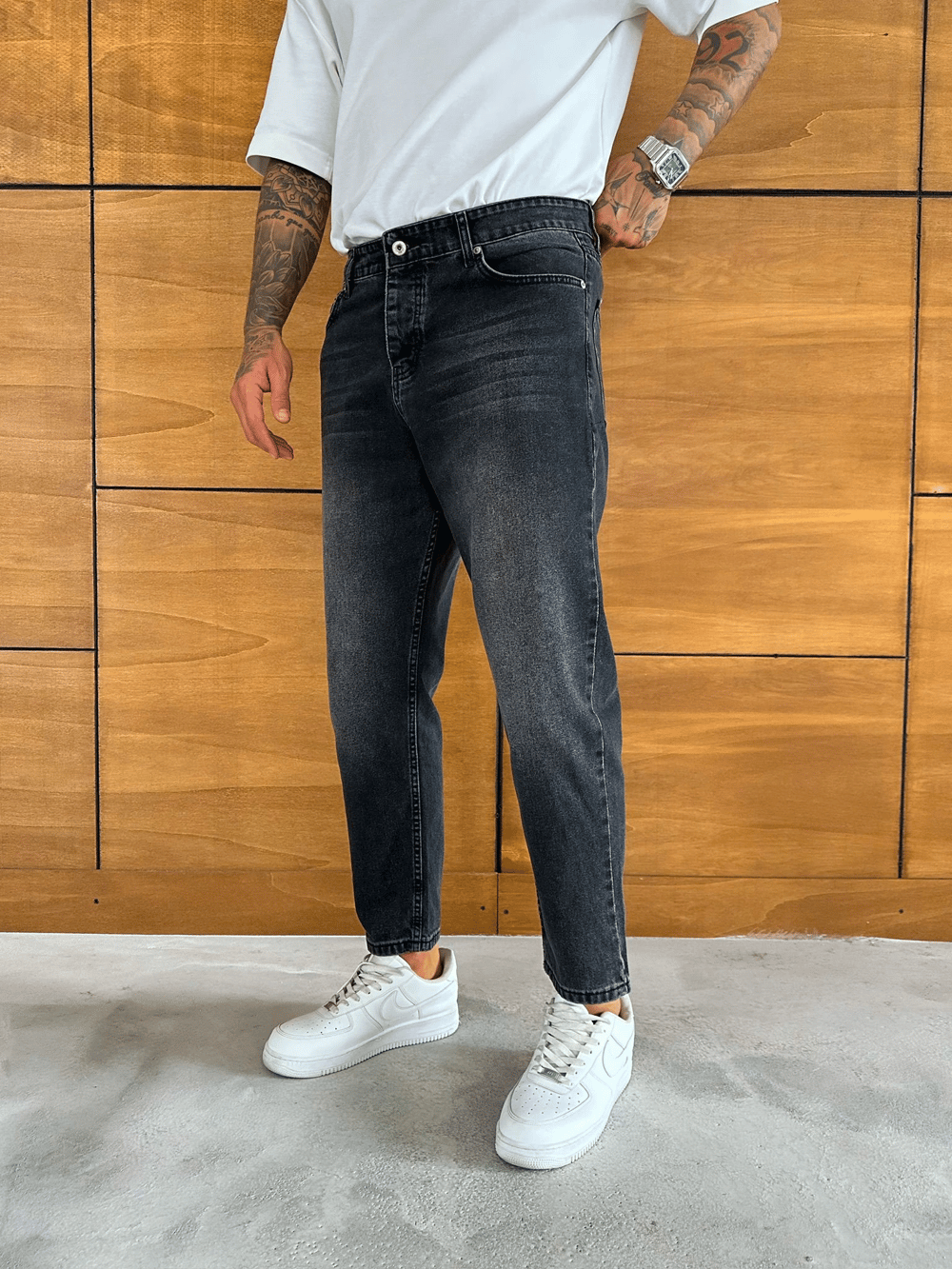 BOYFRİEND KALIP JEAN FÜME