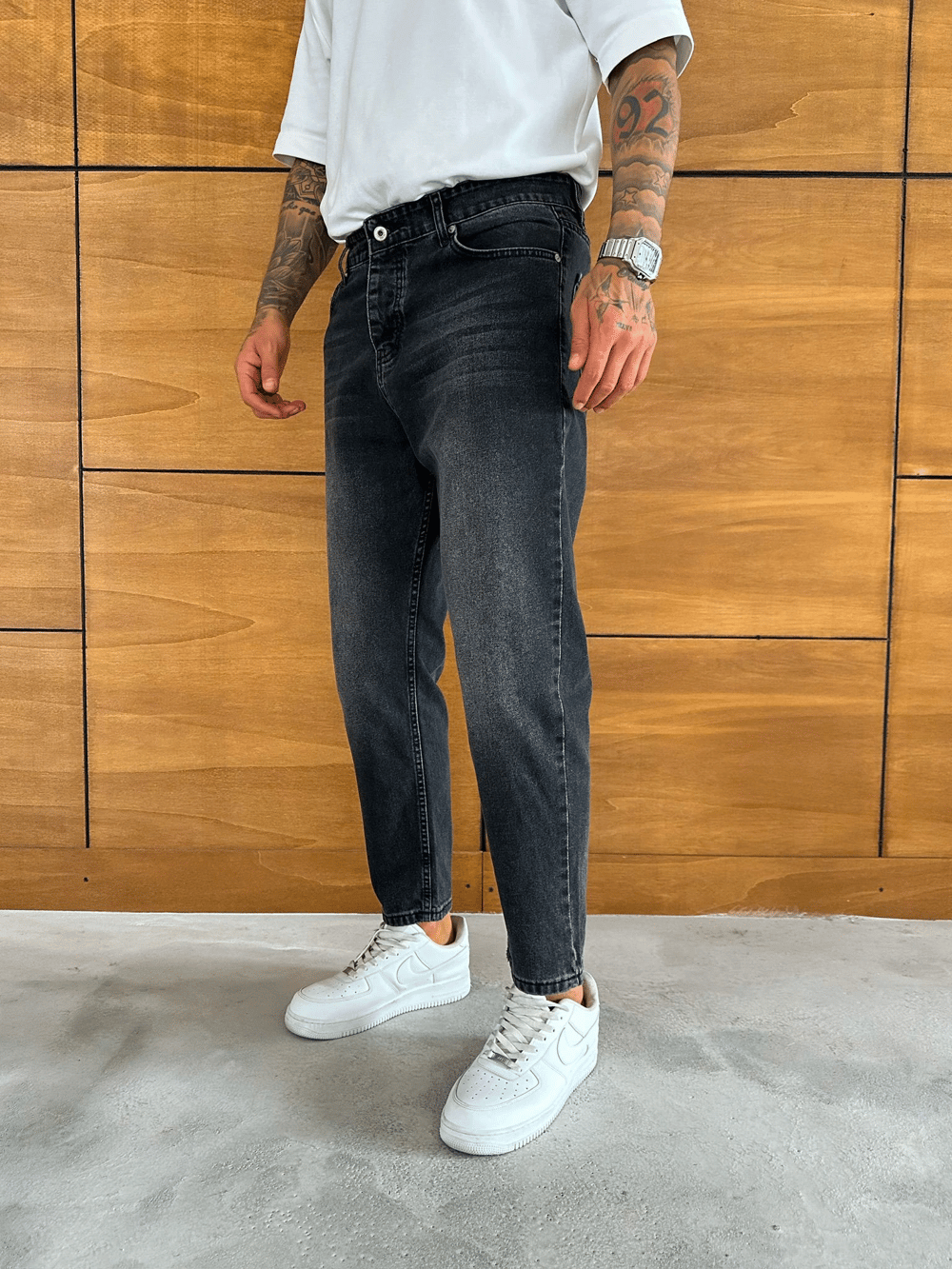 BOYFRİEND KALIP JEAN FÜME