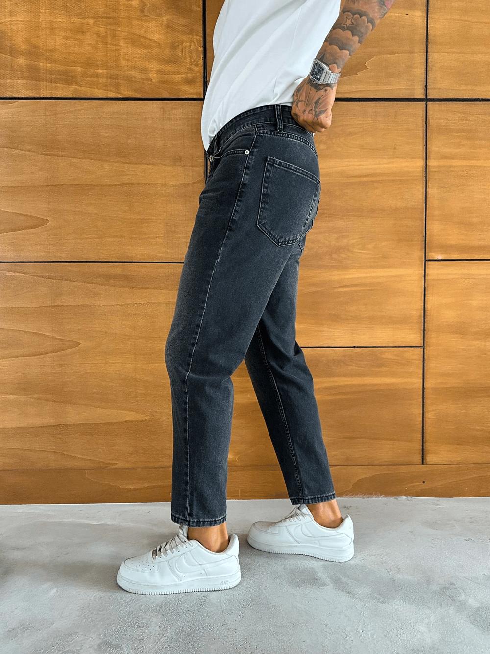 BOYFRİEND KALIP JEAN FÜME