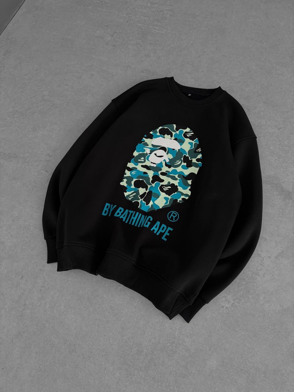 BP APE 3 İPLİK ŞARDONLU SWEAT SİYAH