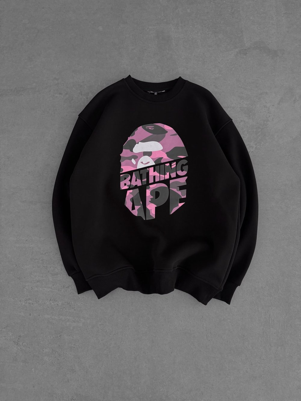 BP BATHİNG 3 İPLİK ŞARDONLU SWEAT SİYAH
