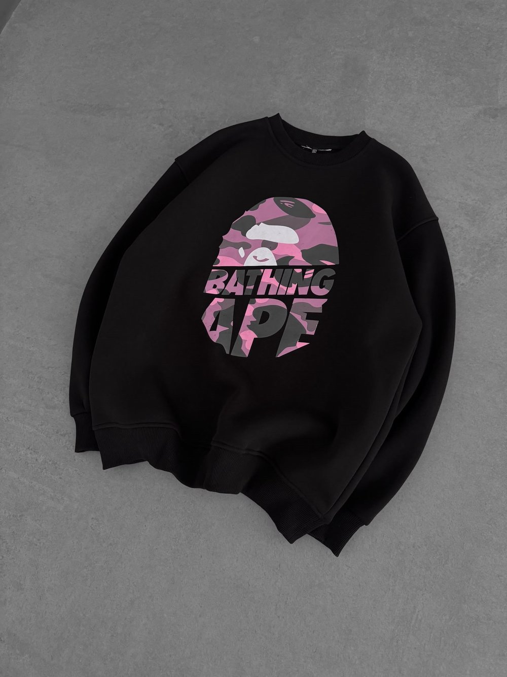 BP BATHİNG 3 İPLİK ŞARDONLU SWEAT SİYAH