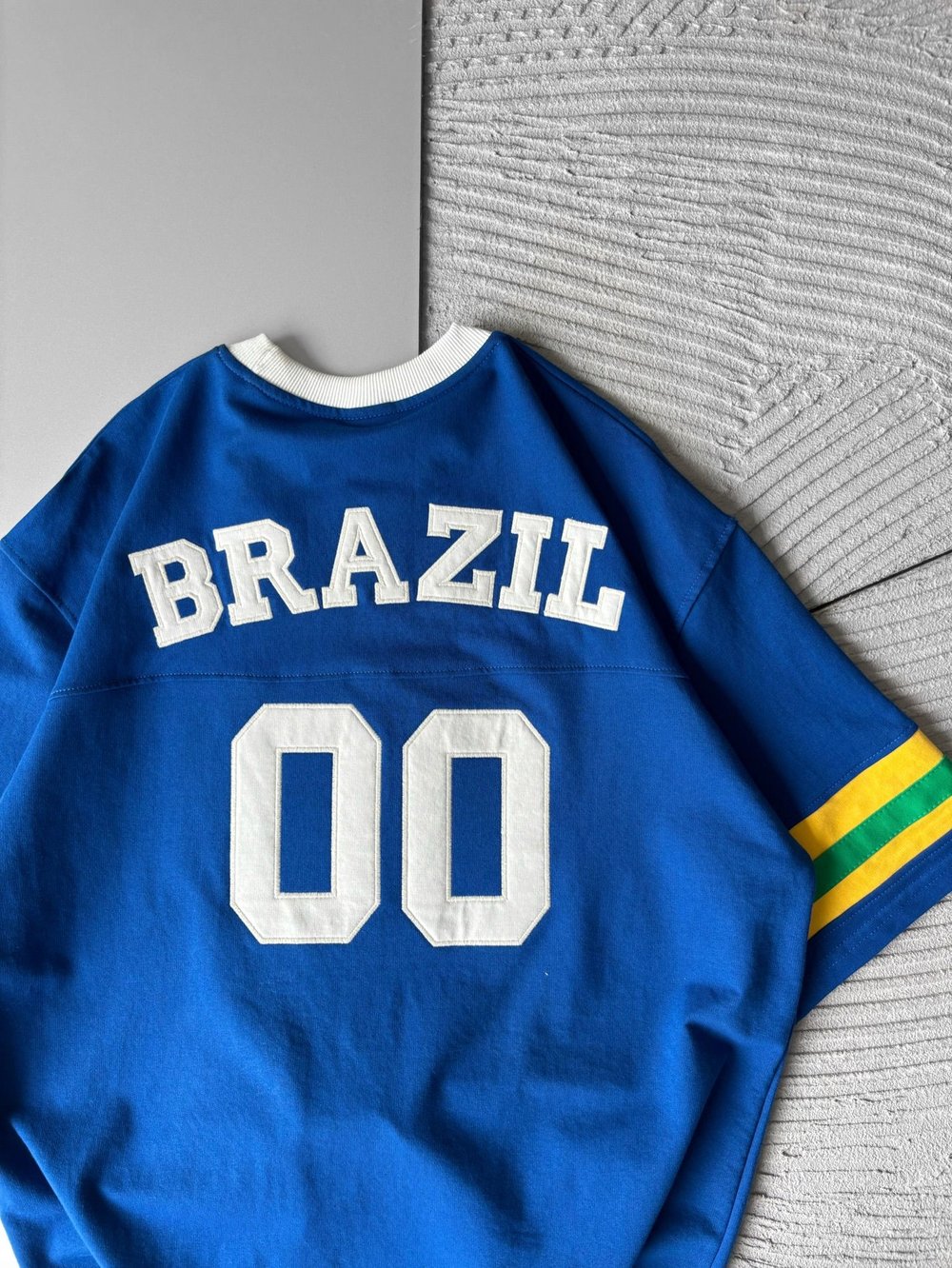 BRASİL 00 POLO YAKA OVERSİZE TSHİRT LACİ