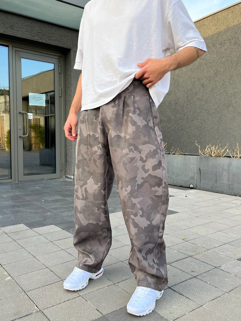 BYLONDON KAMUFLAJ BALON PANTOLON