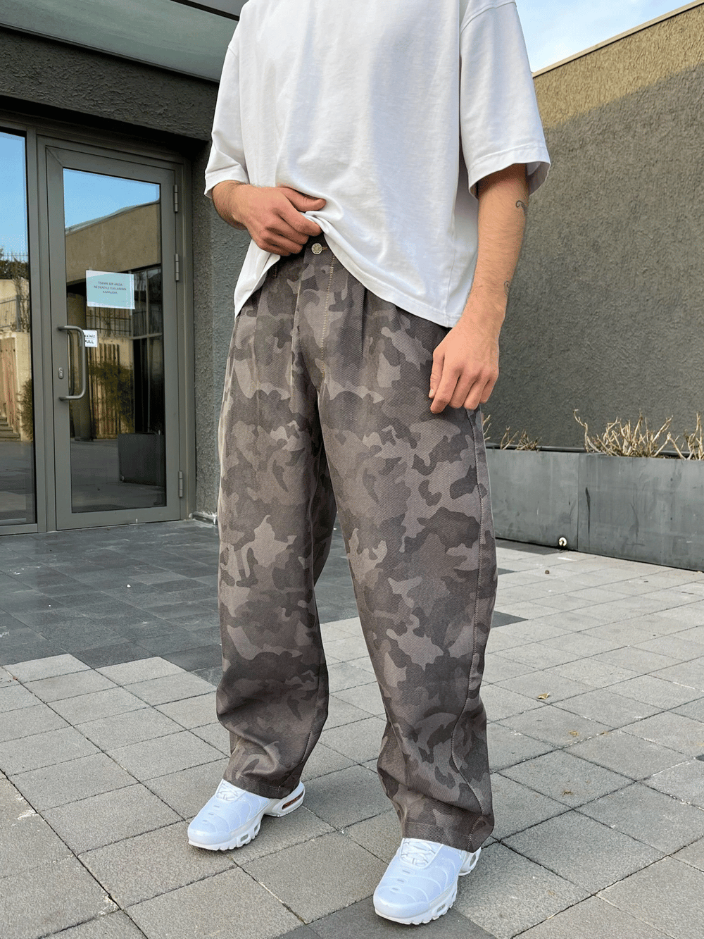 BYLONDON KAMUFLAJ BALON PANTOLON