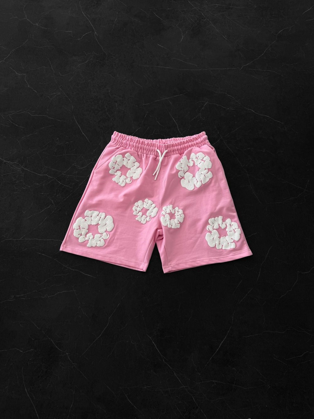 DENİM TEARS ŞORT PEMBE