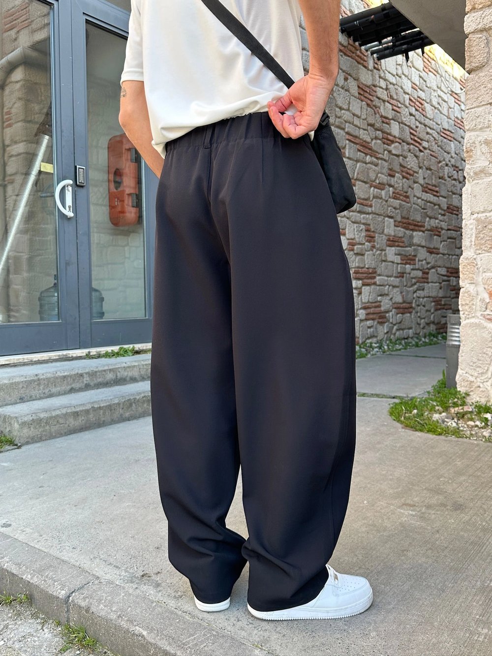 FULL BAGGY BALON KLASİK DS PANTOLON SİYAH