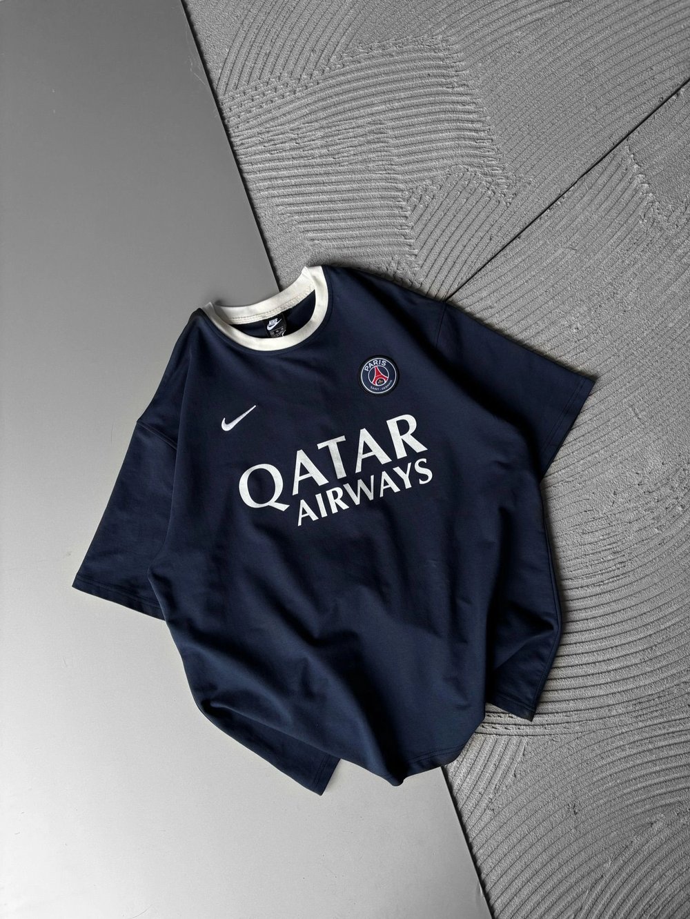 KATAR PS BİSİKLET YAKA OVERSİZE TSHİRT