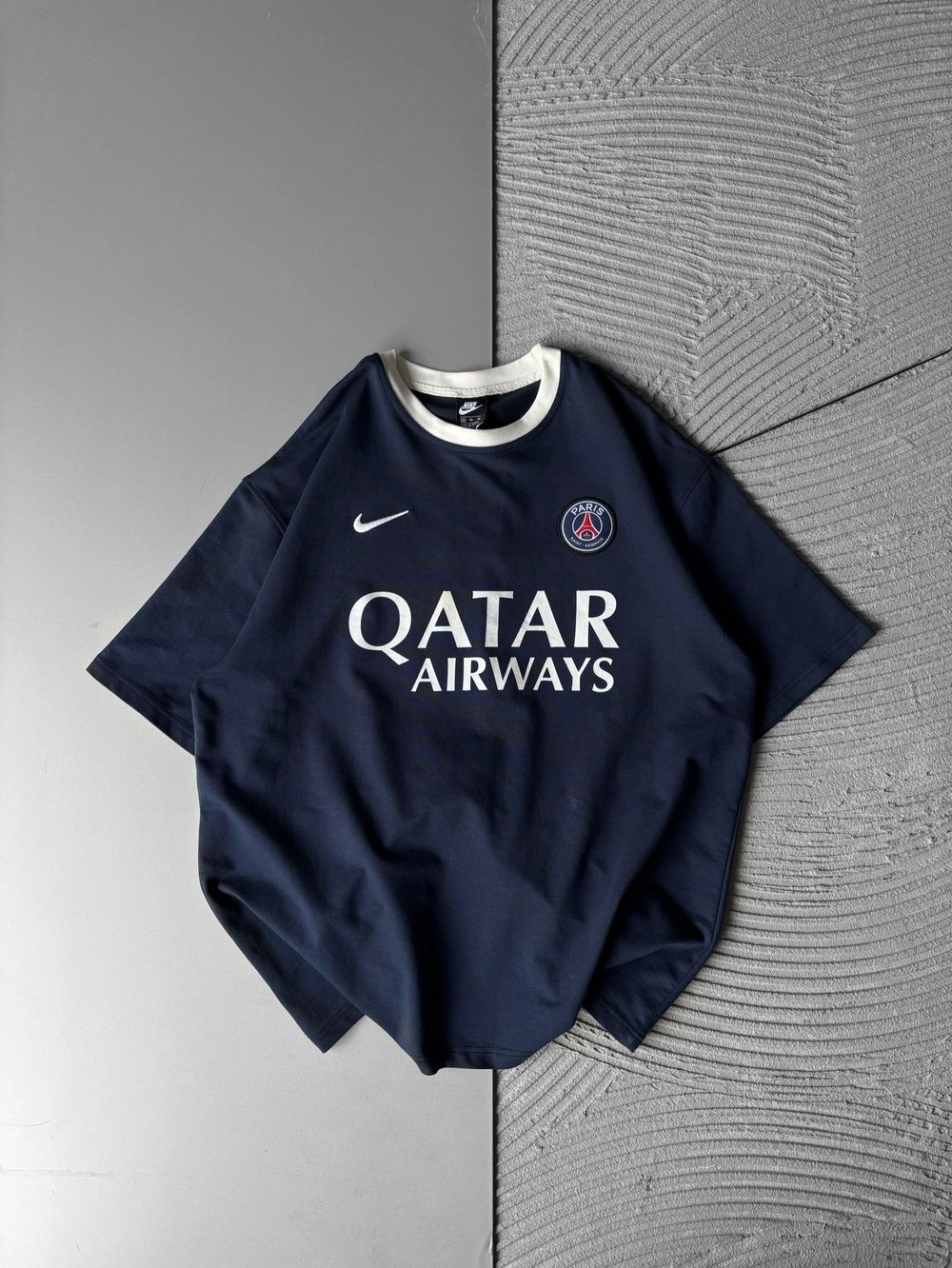 KATAR PS BİSİKLET YAKA OVERSİZE TSHİRT