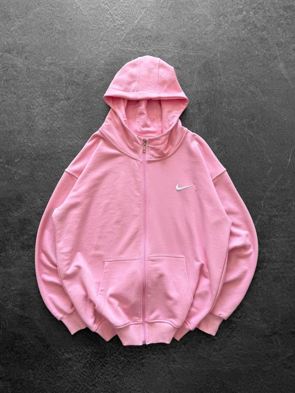 NK NAKIŞ BOYUNLU PAMUKLU HIRKA PEMBE