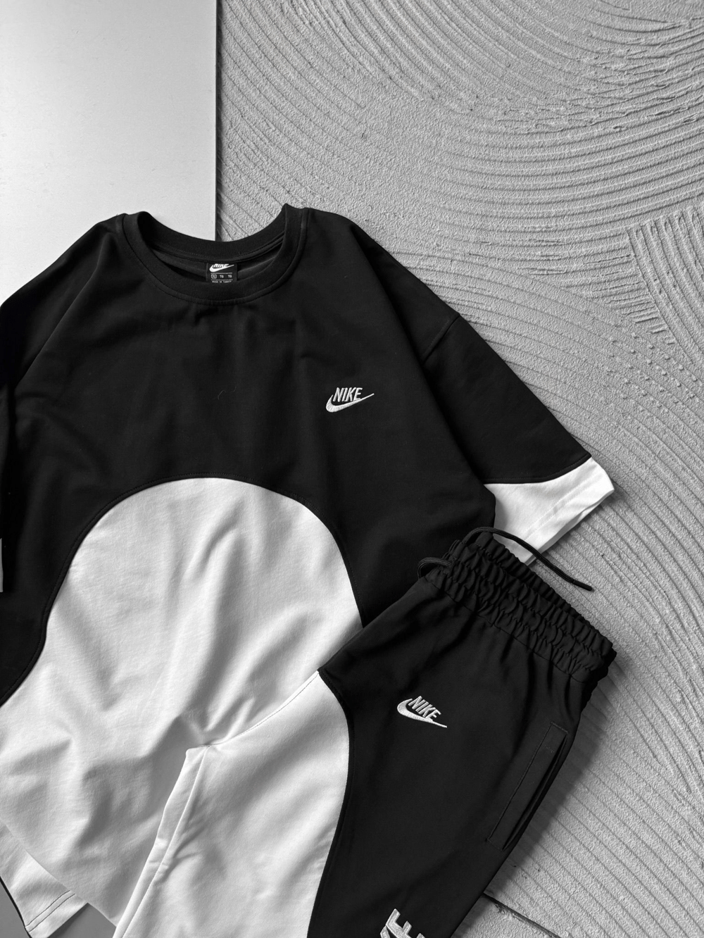 NK NAKIŞ ORTA BIYE OVERSIZE ŞORTLU TAKIM