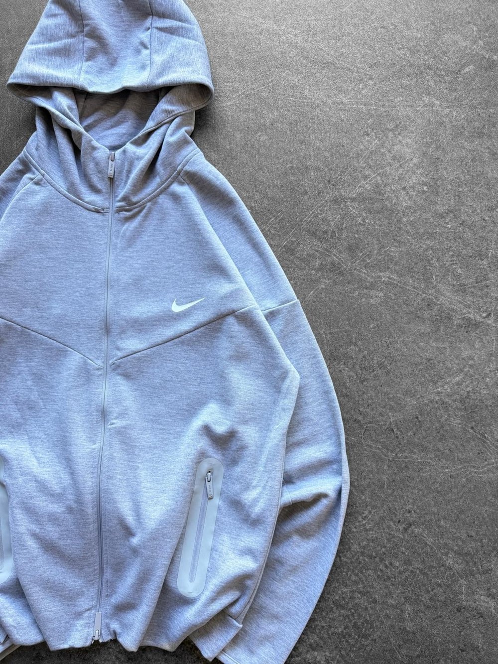 NK NOCT DOUBLE FACE KUMAŞ HIRKA GRİ
